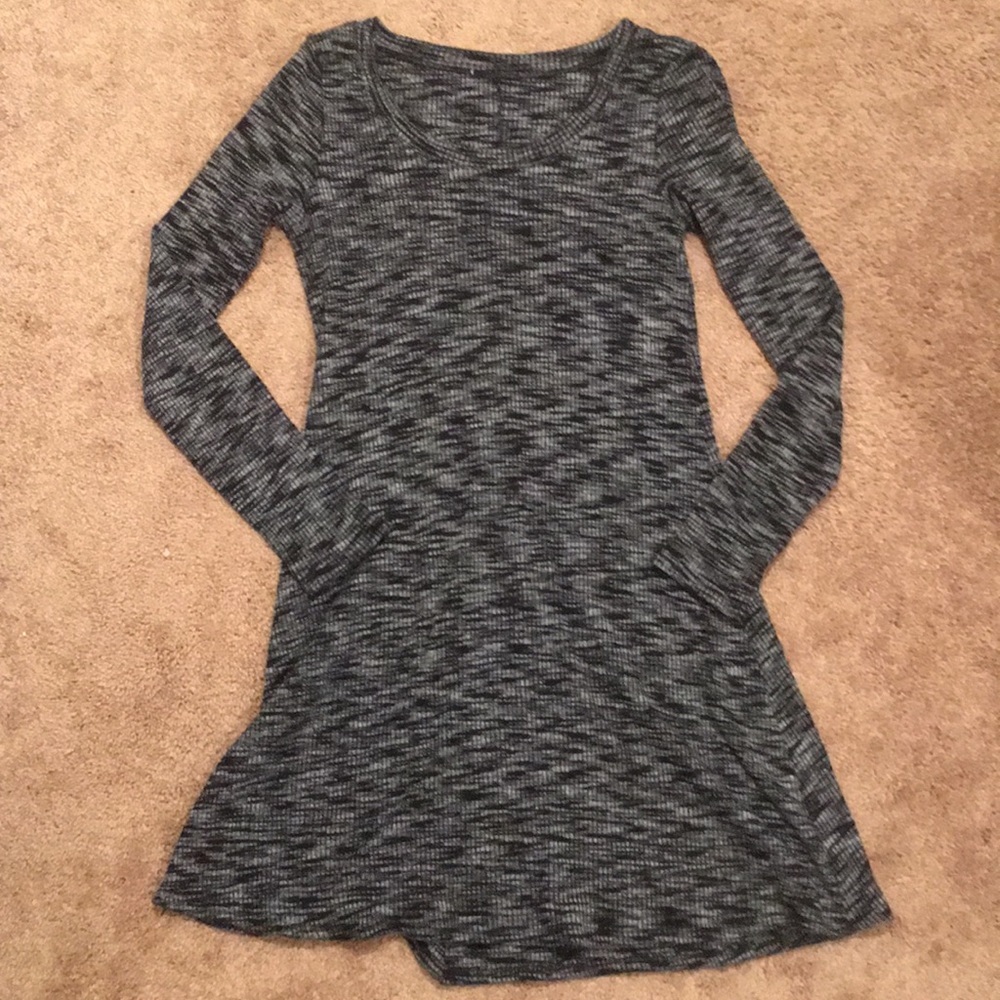 Gray T-shirt Dress